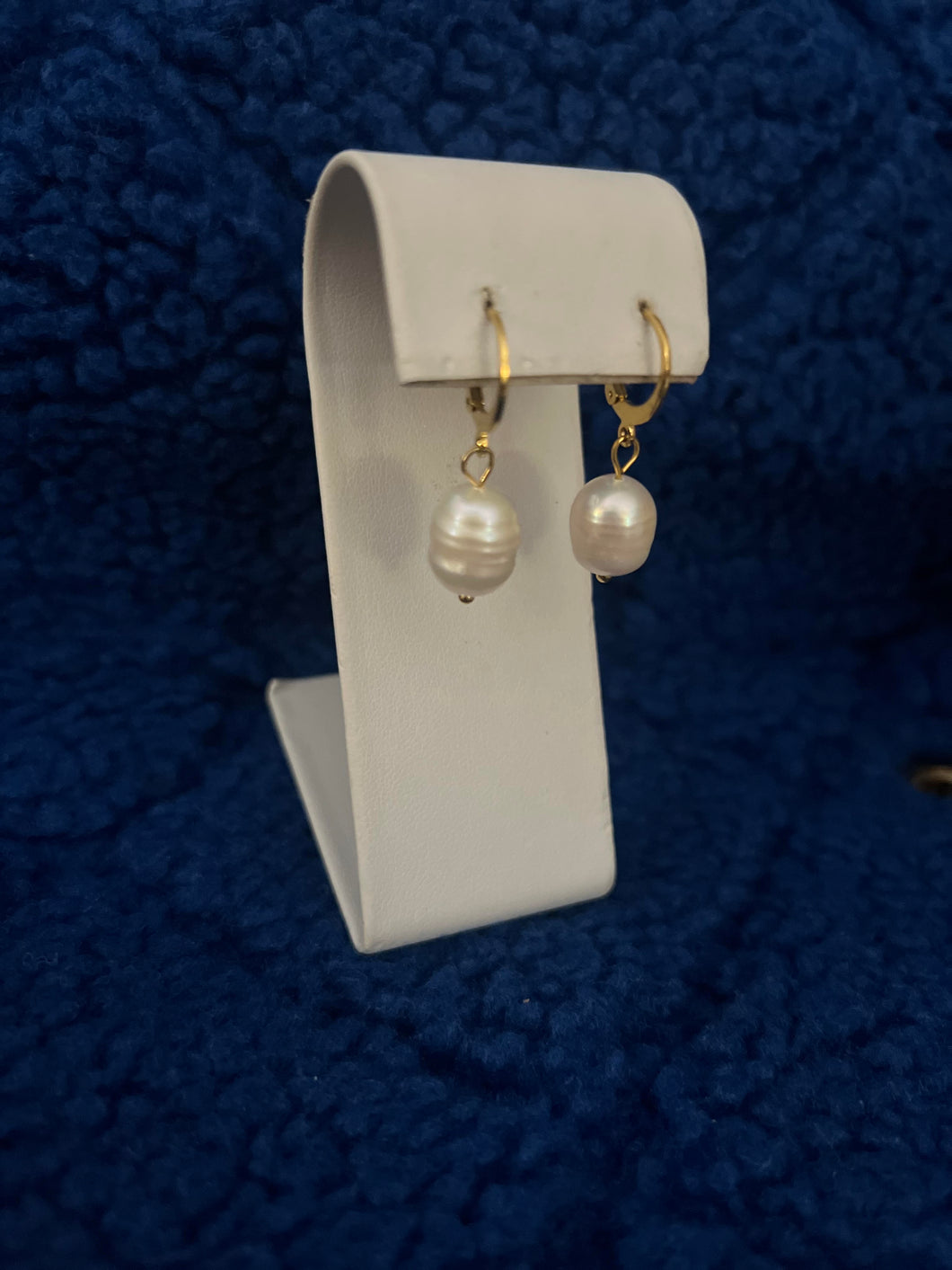 Drop Pearl Earrings