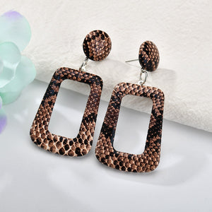 Animal Print Earrings