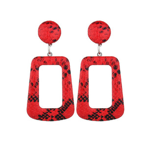 Animal Print Earrings