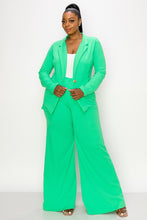 Load image into Gallery viewer, GREEN PLUS JACKET AND PANT SET
