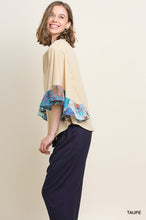 Load image into Gallery viewer, Oversized Ruffle Bell Sleeve Top
