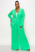 Load image into Gallery viewer, GREEN PLUS JACKET AND PANT SET
