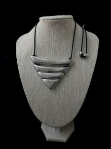 Triangle 4 Layer Necklaces