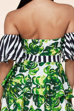 Load image into Gallery viewer, Off Shoulder Tropical Dress
