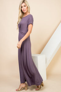 Dusty Lilac Maxi Dress