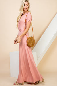 Dusty Pink Maxi Dress