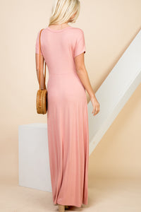 Dusty Pink Maxi Dress