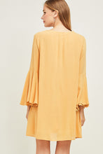 Load image into Gallery viewer, Yellow V-Neck Dress
