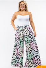 Load image into Gallery viewer, Plus-Onesize Summer Animal Print Palazzo
