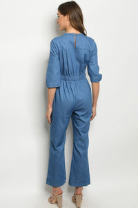 DENIM JUMPSUIT