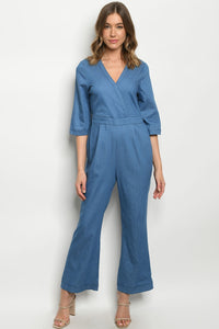 DENIM JUMPSUIT